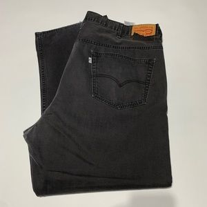 LEVIS 569 relaxed straight jeans grey 48 x 30